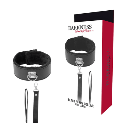 DARKNESS - LINED NECKLACE WITH TITANIUM CHAIN - Kink&Play