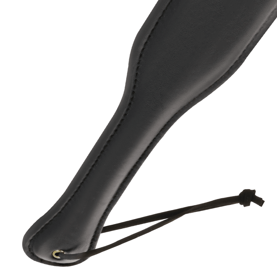 DARKNESS - ORIGINAL FETISH LEATHER BLACK SHOVEL - Kink&Play