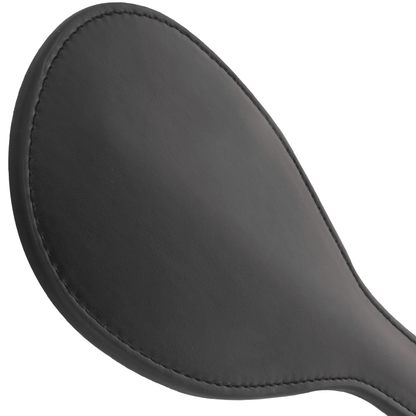 DARKNESS - ROUNDED BLACK FETISH PADDLE - Kink&Play