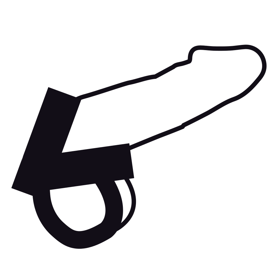 DARKNESS - SKIN RING FOR PENIS AND TESTICLES - Kink&Play