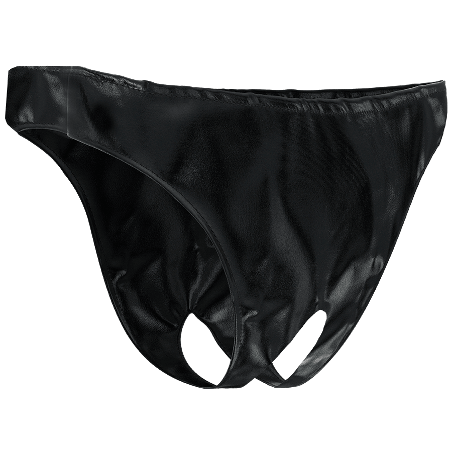 DARKNESS - UNISEX OPENING PANTIES ONE SIZE - Kink&Play