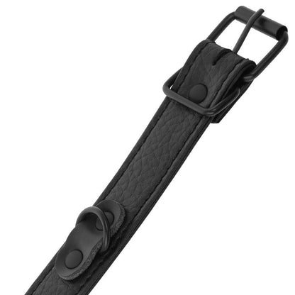 DARKNESS - WIDE THIN TEXTURED HANDCUFFS - Kink&Play