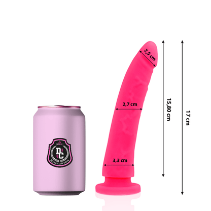 DELTA CLUB - TOYS PINK DILDO MEDICAL SILICONE 17 CM - O - 3 CM - Kink&Play