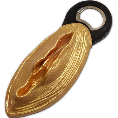 DIABLO PICANTE - BLACK GOLDEN VAGINA SHAPED OPENER - Kink&Play