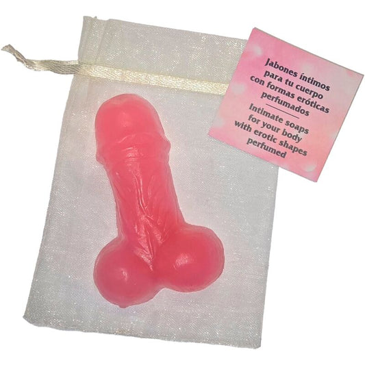 DIABLO PICANTE - PENIS SHAPED PERFUMED SOAP PINK - Kink&Play