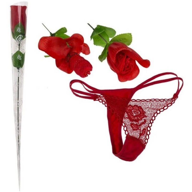 DIABLO PICANTE - ROSE CONVERTIBLE INTO THONG - Kink&Play