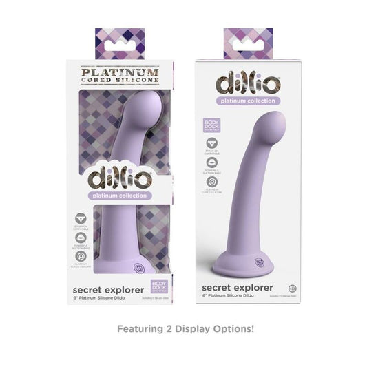 DILLIO - SECRET EXPLORER 15,24 CM VIOLET - Kink&Play