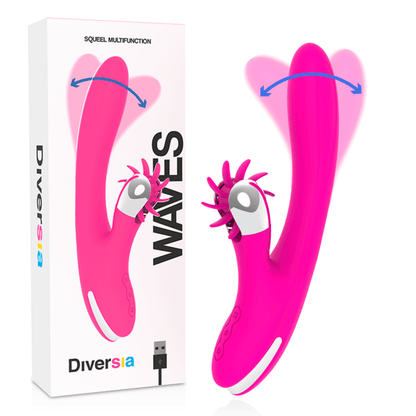 DIVERSIA - BUNNY WAVES 24 CM - Kink&Play