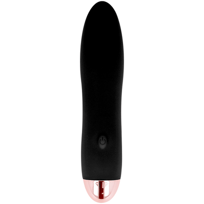DOLCE VITA - RECHARGEABLE VIBRATOR FOUR BLACK 7 SPEEDS - Kink&Play