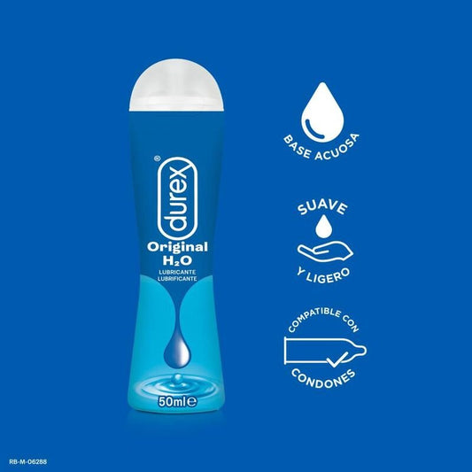 DUREX - DUREX PLAY NATURAL H2O LUBRICANT 50 ML - Kink&Play