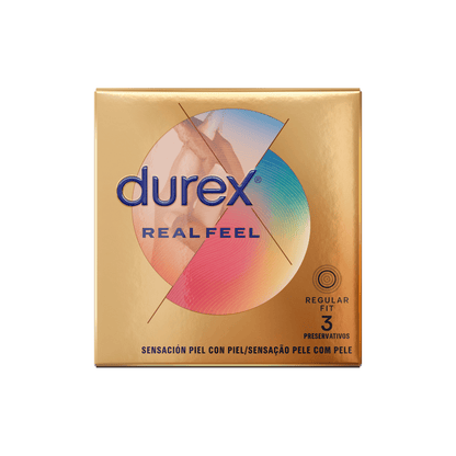 DUREX - REAL FEEL CONDOMS 3 UNITS - Kink&Play