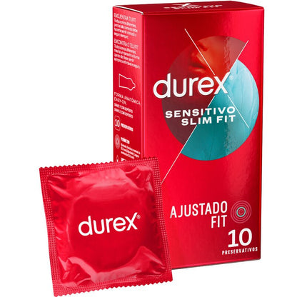 DUREX - SENSITIVO SLIM FIT 10 UNITS - Kink&Play