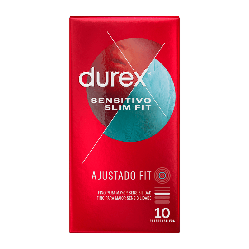 DUREX - SENSITIVO SLIM FIT 10 UNITS - Kink&Play