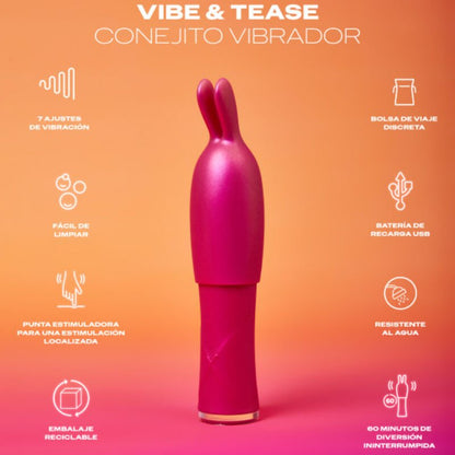 DUREX - TOY VIBE & TEASE VIBRATOR - Kink&Play