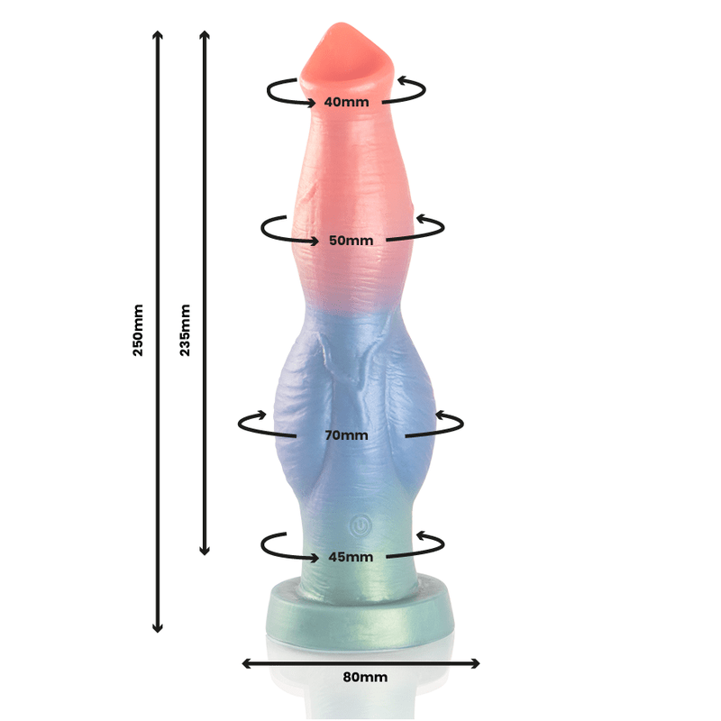 EPIC - ARION DILDO SYMPHONY OF PLEASURE RECHARGEABLE REMOTE CONTROL - Kink&Play