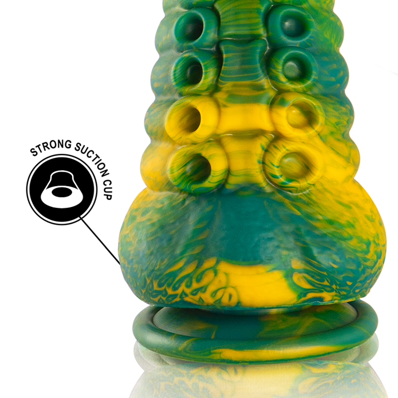 EPIC - CETUS GREEN TENTACLE DILDO LARGE SIZE - Kink&Play
