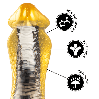 EPIC - DRAKON DILDO YELLOW COBRA - Kink&Play