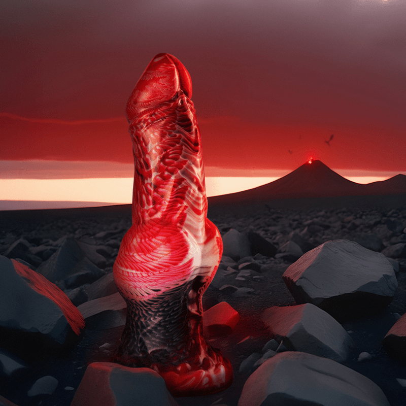 EPIC - HELIOS DILDO WITH TESTICLES HEAT AND ECSTASY - Kink&Play