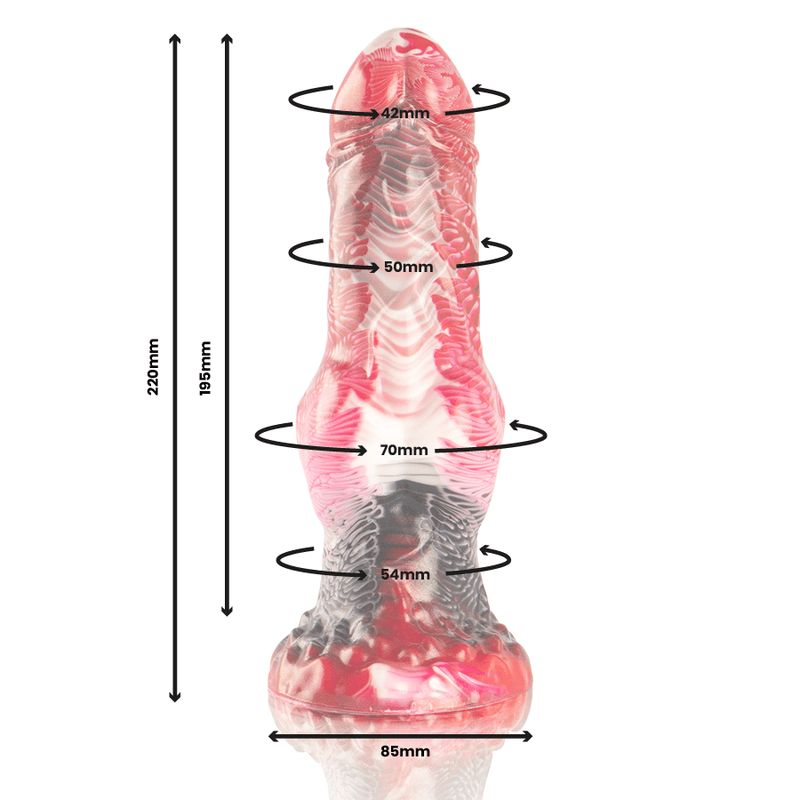 EPIC - HELIOS DILDO WITH TESTICLES HEAT AND ECSTASY - Kink&Play