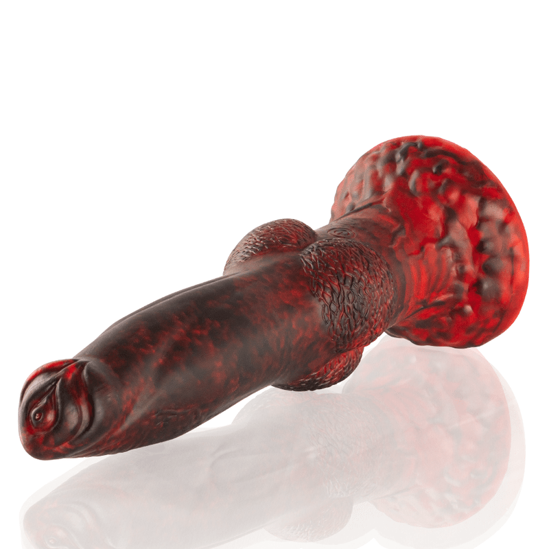 EPIC - PROMETHEUS DILDO TITAN IN FLAMES RECHARGEABLE REMOTE CONTROL   Kink&Play