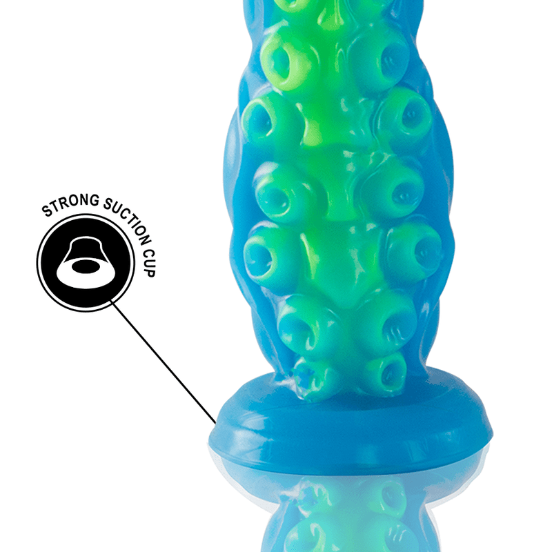 EPIC - SCYLLA FLUORESCENT THIN TENTACLE DILDO SMALL SIZE - Kink&Play