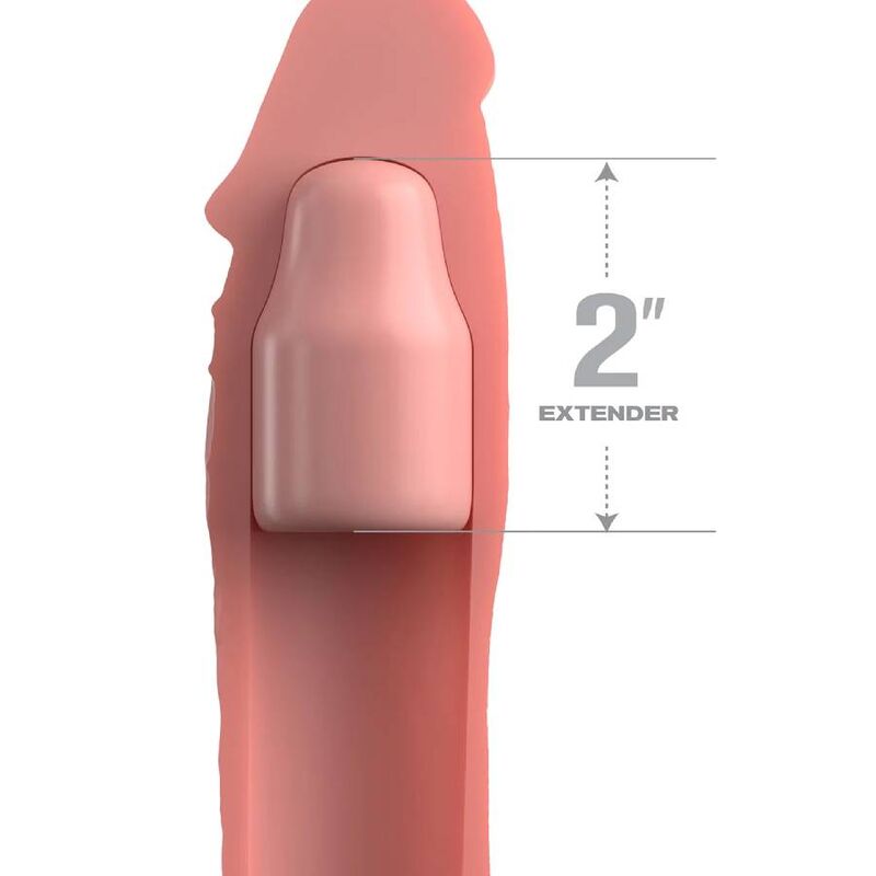 FANTASY X - TENSIONS - PIPEDREAMS EXTENSION W STRAP 15,24 CM SKIN - Kink&Play