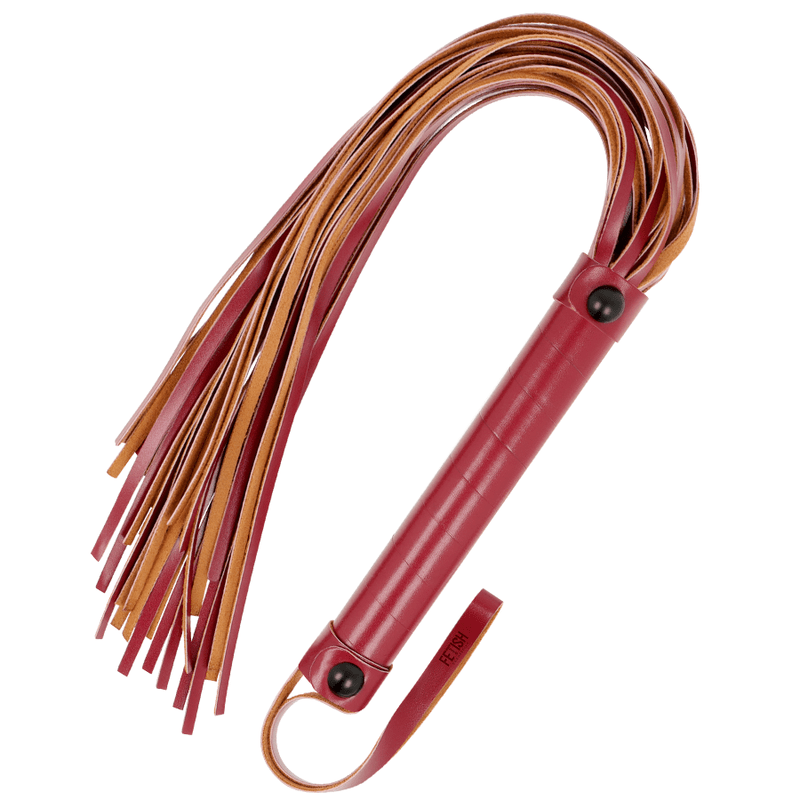 FETISH SUBMISSIVE DARK ROOM - VEGAN LEATHER WHIP - Kink&Play