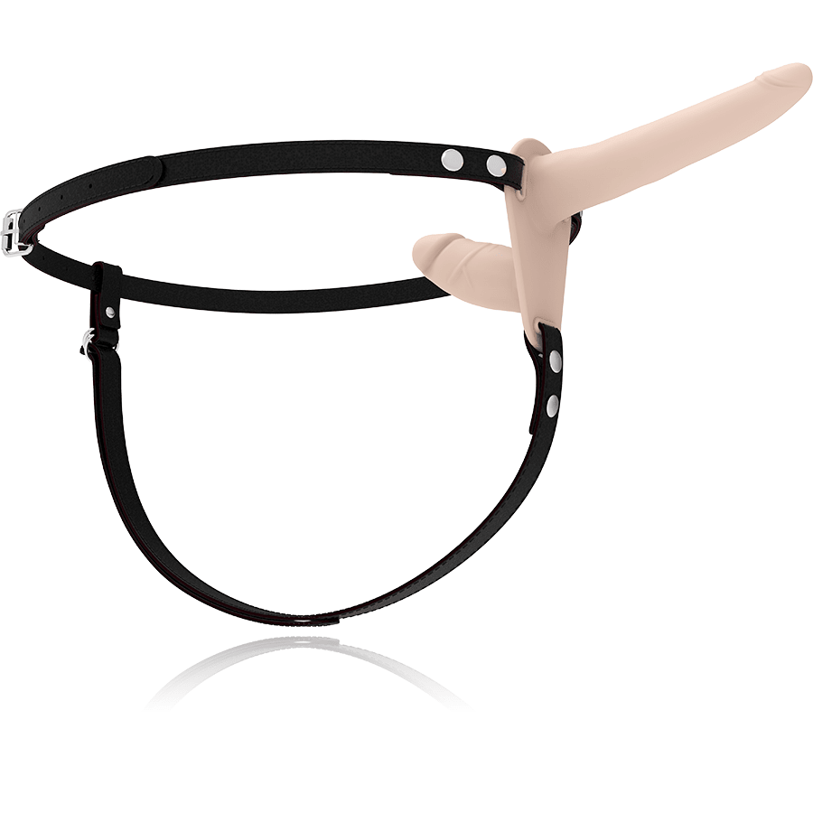 FETISH SUBMISSIVE HARNESS - DOUBLE PENETRATION FLESH - Kink&Play