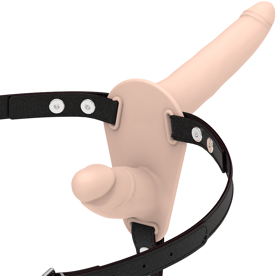 FETISH SUBMISSIVE HARNESS - DOUBLE PENETRATION FLESH - Kink&Play