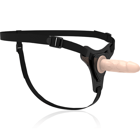 FETISH SUBMISSIVE HARNESS - FLESH REALISTIC SILICONE 12.5 CM - Kink&Play