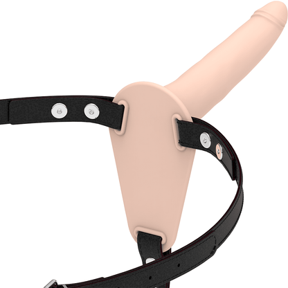FETISH SUBMISSIVE HARNESS - FLESH SILICONE 15 CM - Kink&Play