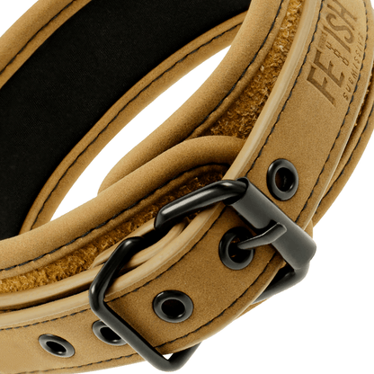 FETISH SUBMISSIVE ORIGEN - NEOPRENE LINED NECKLACE WITH CHAIN - Kink&Play