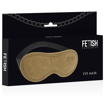 FETISH SUBMISSIVE ORIGEN - VEGAN LEATHER MASK WITH NEOPRENE LINING - Kink&Play