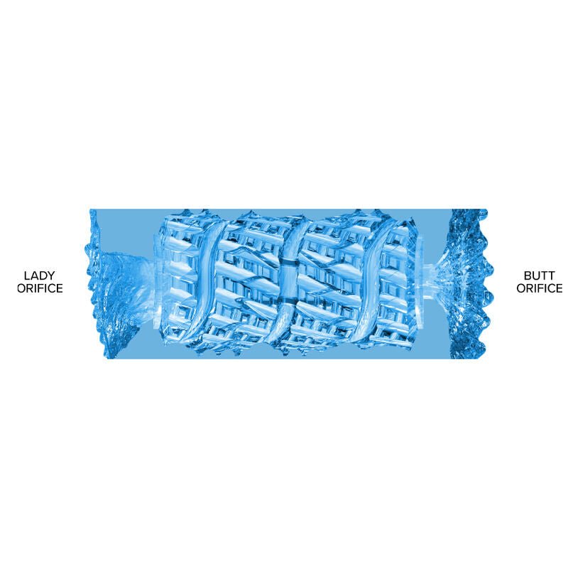 FLESHLIGHT - ALIEN QUICKSHOT DOUBLE VAGINA AND ANUS MASTURBATOR - Kink&Play