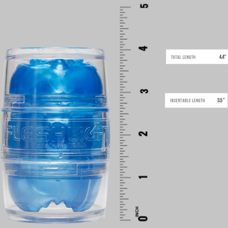 FLESHLIGHT - ALIEN QUICKSHOT DOUBLE VAGINA AND ANUS MASTURBATOR - Kink&Play
