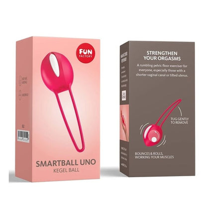 FUN FACTORY - SMARTBALL UNO WHITE/INDIA RED - Kink&Play