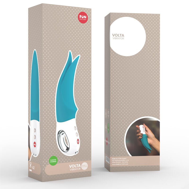 FUN FACTORY - VOLTA G5 CLITORAL VIBRATOR PETROL - Kink&Play