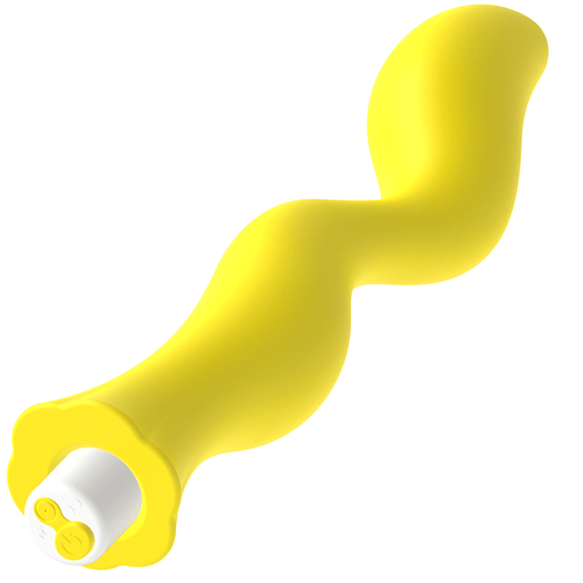 G - SPOT - GAVYN G - SPOT VIBRATOR YELLOW - Kink&Play