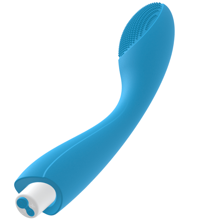 G - SPOT - GYLBERT TURQUOISE BLUE G - SPOT VIBRATOR - Kink&Play