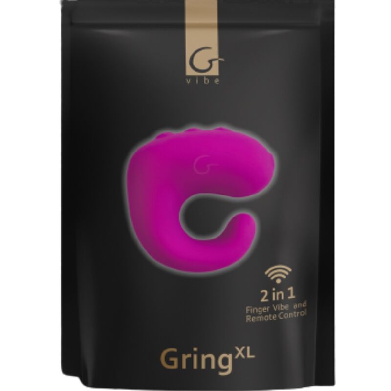G - VIBE - FUN TOYS GRING VIBRATOR RING XL SWEET RASPBERRY - Kink&Play
