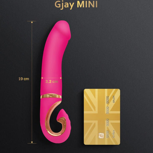 G - VIBE - GJAY MINI PINK SILICONE VIBRATOR - Kink&Play