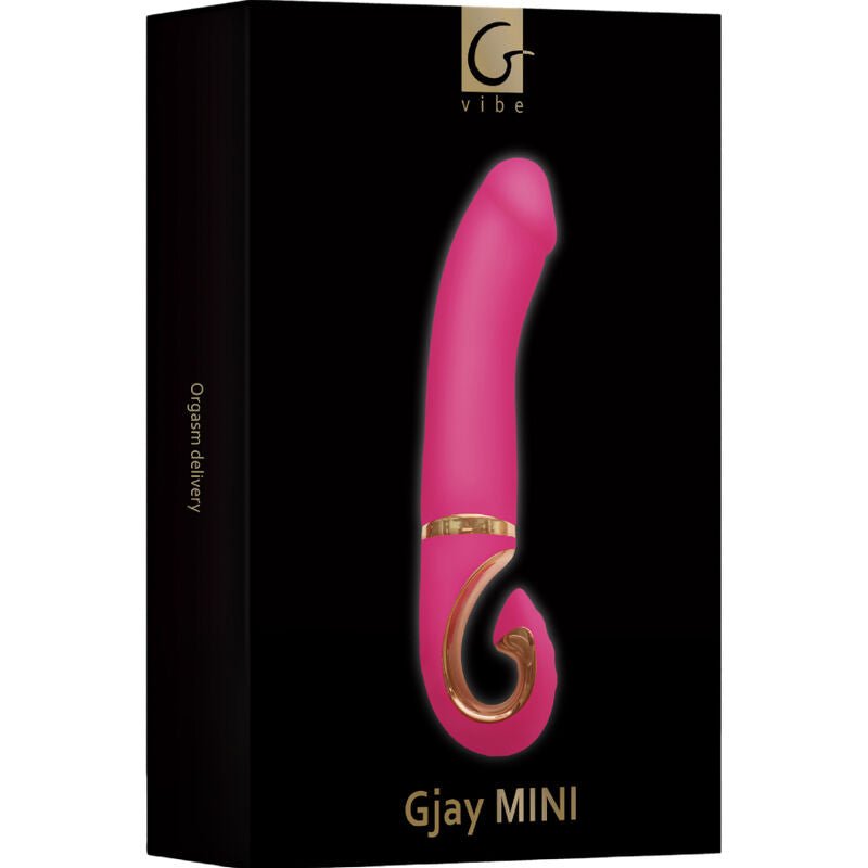 G - VIBE - GJAY MINI PINK SILICONE VIBRATOR - Kink&Play