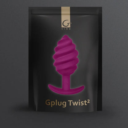 G - VIBE - GPLUG TWIST 2 PURPLE ANAL PLUG - Kink&Play