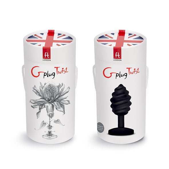 G - VIBE - GPLUG TWIST WITH VIBRATION BLACK - Kink&Play