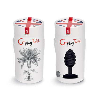 G - VIBE - GPLUG TWIST WITH VIBRATION BLACK - Kink&Play