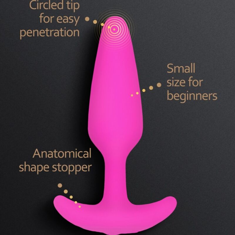 G - VIBE - GPLUG VIBRATOR PLUG ANAL XS FUCHSIA - Kink&Play