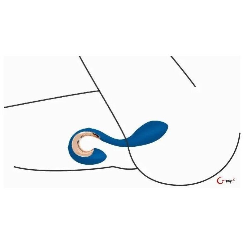 G - VIBE - GPOP 2 G AND P POINT VIBRATOR INDIGO BLUE - Kink&Play