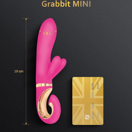 G - VIBE - GRABBIT MINI PINK SILICONE VIBRATOR - Kink&Play