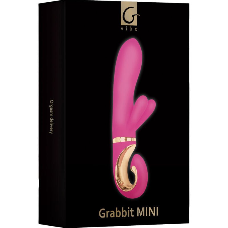 G - VIBE - GRABBIT MINI PINK SILICONE VIBRATOR - Kink&Play