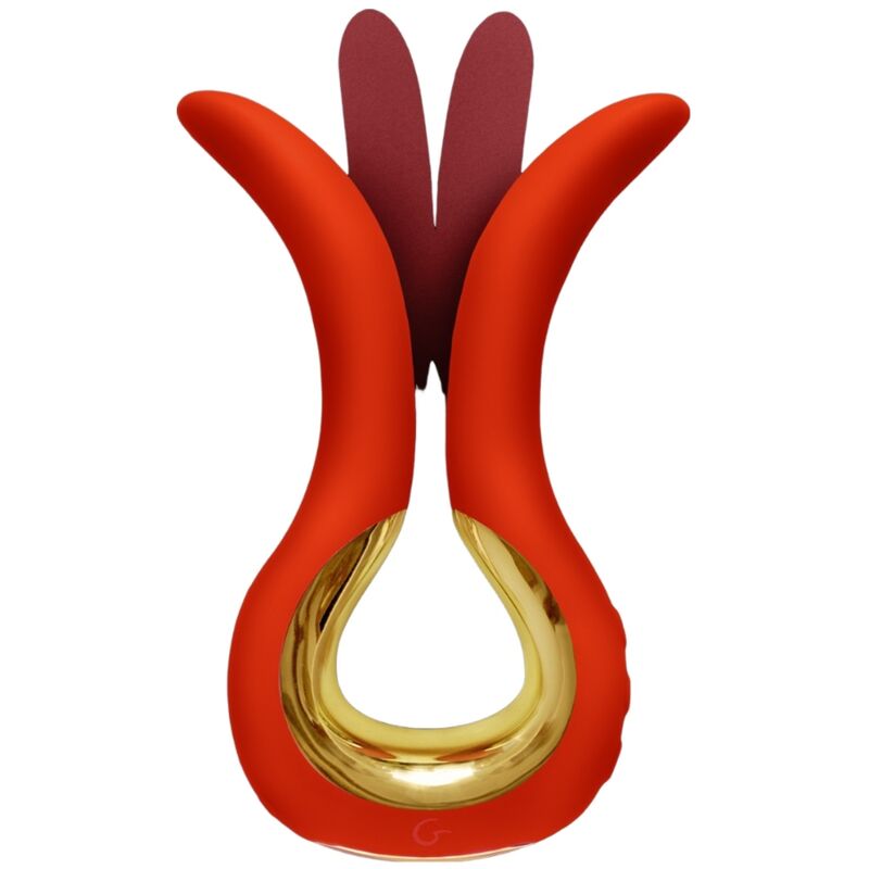 G - VIBE - GVIBE MAXI VIBRATOR WITH TWO FLEXIBLE TIPS CORAL - Kink&Play